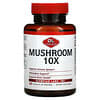 Mushroom 10X, 60 Capsules