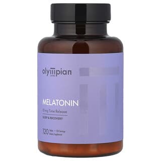 Olympian Labs, Melatonina, Liberación prolongada, 120 comprimidos