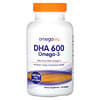 DHA 600, Ômega-3, 120 Cápsulas Softgel