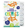 OmegaVia, Kids Omega-3 Chewies, Age 3+, Natural Fruit, 45 Chewies