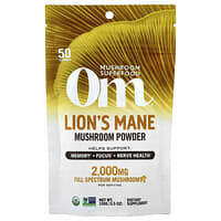 Om Mushrooms, Lion's Mane, Mushroom Powder, 3.5 oz (100 g)