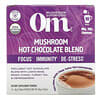 Om Mushrooms, Mushroom Hot Chocolate Blend, 10 Packets, 0.28 oz (8 g) Each