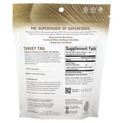 Om Mushrooms, Turkey Tail, сертифицированный органический грибной порошок, 200 г (7,05 унции)