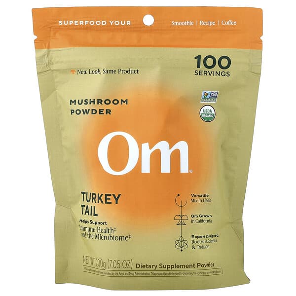 Mushroom Powder, Turkey Tail, 7.05 oz (200 g)