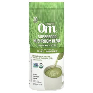 Om Mushrooms, Pilz-Matcha-Latte-Mischung, 240 g (8,47 oz.)