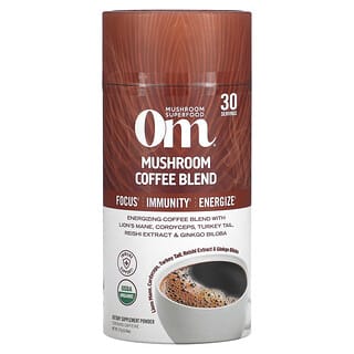 Om Mushrooms, Mushroom Coffee Blend, 6.24 oz (177 g)