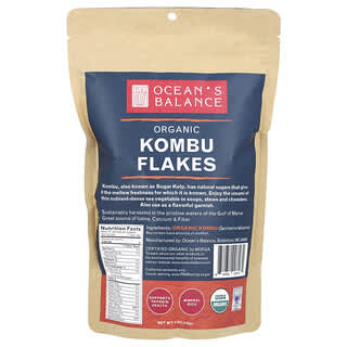 Ocean's Balance, Organic Kombu Flakes, 4 oz (113 g)