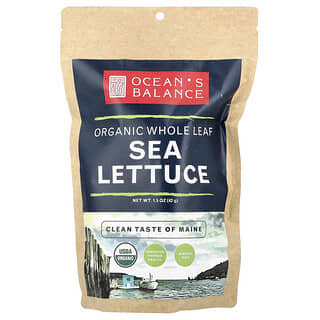 Ocean's Balance, Organic Whole Leaf Sea Lettuce, 1.5 oz (42 g)