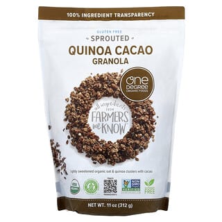 One Degree Organic Foods‏, بذور الكينوا والكاكاو والجرانولا ، 11 أونصة (312 جم)