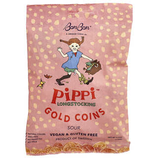 BonBon‏, Pippi™ Longstocking، عملات ذهبية، حامض، 4.2 أونصة (120 جم)