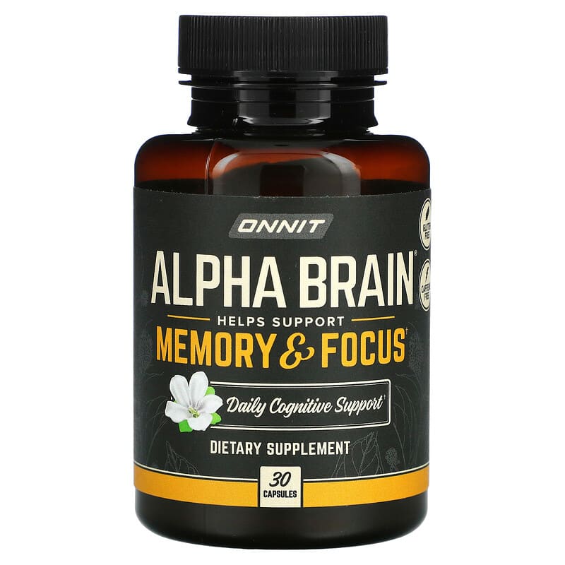 Alpha Brain, Memory & Focus, 30 Capsules