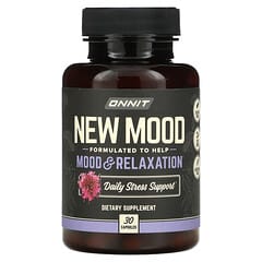 Onnit, New Mood, Mood & Relaxation, 30 Capsules