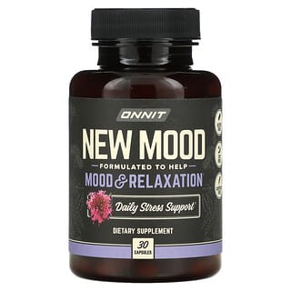 Onnit, New Mood, humeur & relaxation, 30 gélules