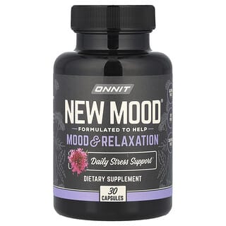 Onnit, New Mood, Humor e Relaxamento, 30 Cápsulas