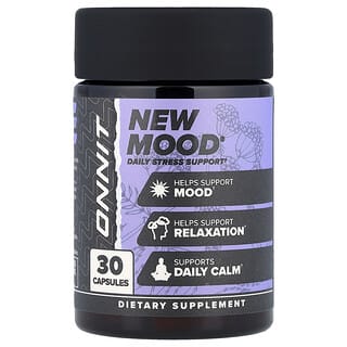 Onnit, New Mood®, Mood & Relaxation, 30 Capsules