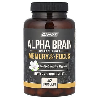 Onnit, Alpha Brain, 90 capsule