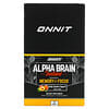 Alpha Brain Instant, זיכרון & מיקוד, אפרסק טבעי, 30 מנות, 0.13 אונקיות (3.6 גרם) כל אחת
