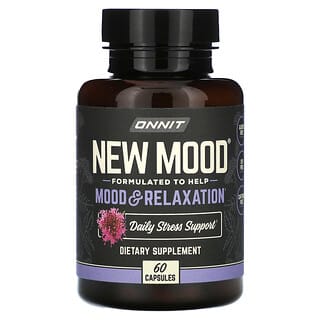 Onnit, Nouvelle humeur, Humeur et relaxation, 60 capsules