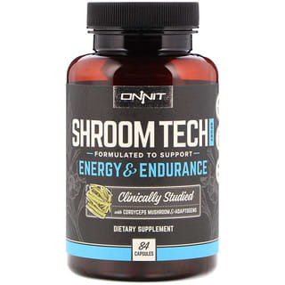 Onnit, Shroom Tech Sport, energía y resistencia, 84 comprimidos