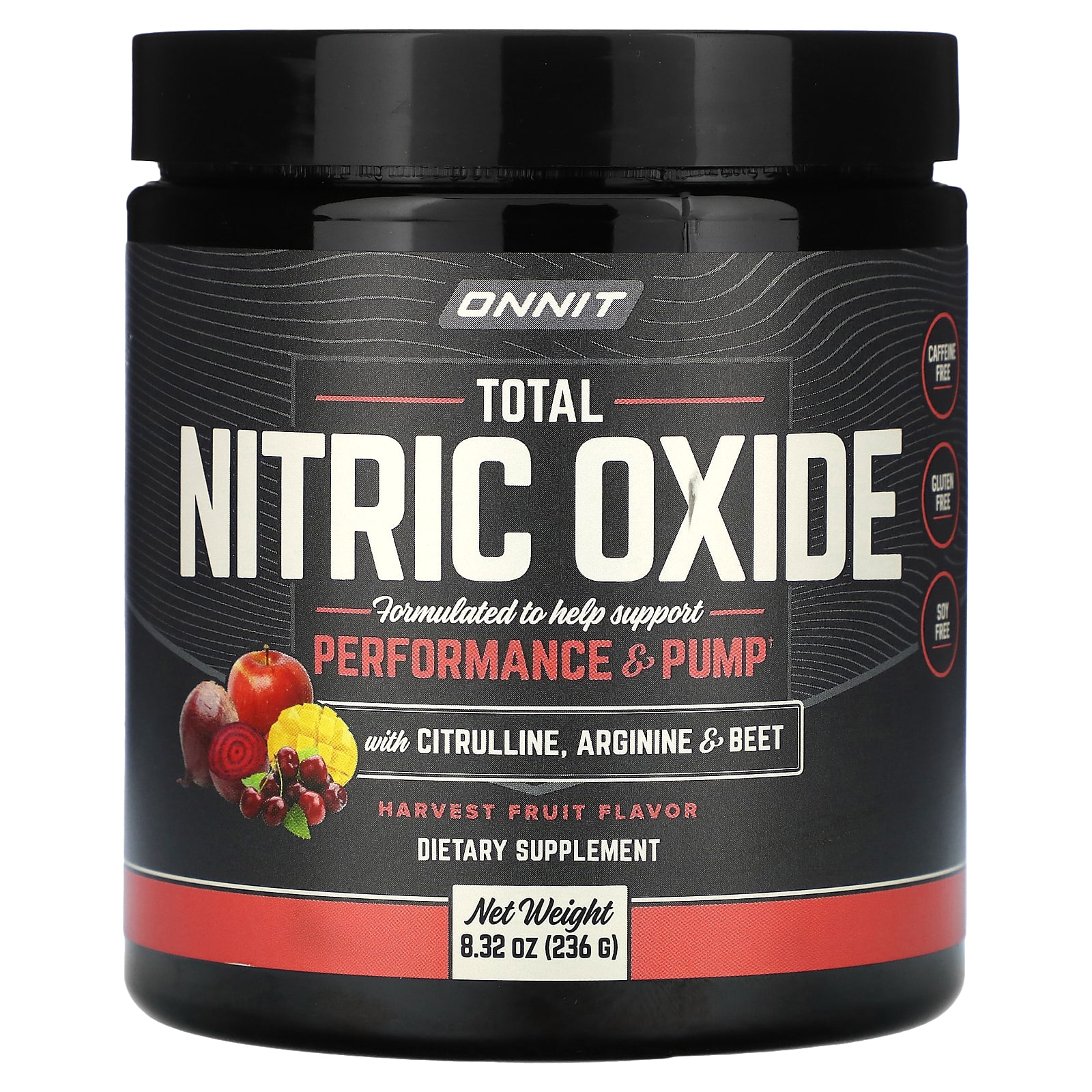 Onnit, Total Nitric Oxide, with Citrulline, Arginine & Beet, Harvest