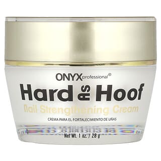 Onyx Professional, Hard as Hoof, Crema fortalecedora para uñas, Coco isleño, 28 g (1 oz)