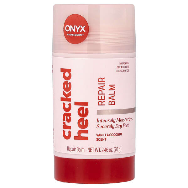 Onyx Professional, 크랙드 힐, 리페어 밤, 바닐라 코코넛, 75g(2.64oz)