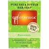 Shea Butter Bar Soap, Peppermint, 4 oz (120 g)