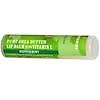 Pure Shea Butter Lip Balm, with Vitamin E, Peppermint, 0.25 oz (7.0 g)