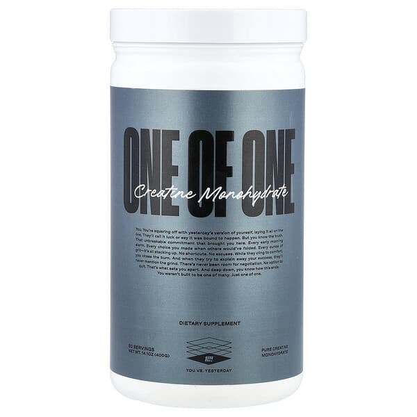 ONE OF ONE, Creatine Monohydrate, 14.1 oz (400 g) (Discontinued Item) — product photo 1