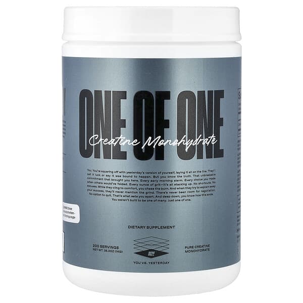 ONE OF ONE, Creatine Monohydrate, 35.3 oz (1 kg) — product photo 1