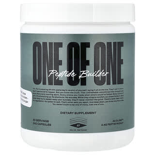 One Of One, Peptide Builder, 240 Capsules
