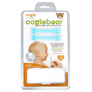 oogiebear, It's The Better Booger Tool, 0+ Months, Blue, 2 Tools