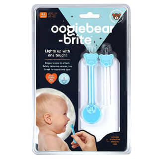 oogiebear, Brite, Baby Booger Remover, Nacht-LED-Licht, ab 0 Monaten, 3-teiliges Set