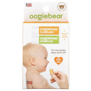 أوجيبير‏, It's The Better Baby Balm Kit, 2 Piece Kit, 0.2 oz (5.6 g) Each