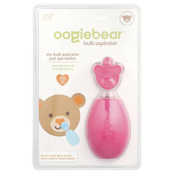 oogiebear, 벌브 아스피레이터, 핑크, 아스피레이터 1개