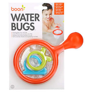 Boon, Water Bugs, Floating Bath Toys with Net, 10+ Months, 1 Bath Toy