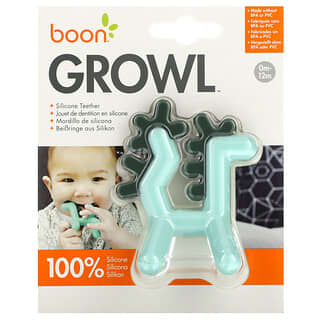 Boon, Growl, Silicone Teether, Dragon, 0-12 Months, 1 Teether