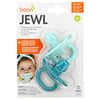 Jewl, Orthodontic Silicone Pacifier, 3 Months+, 2 Pacifiers