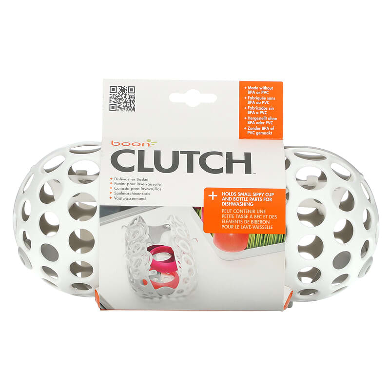 Clutch panier pour lave-vaisselle Boon - blanc, Puériculture