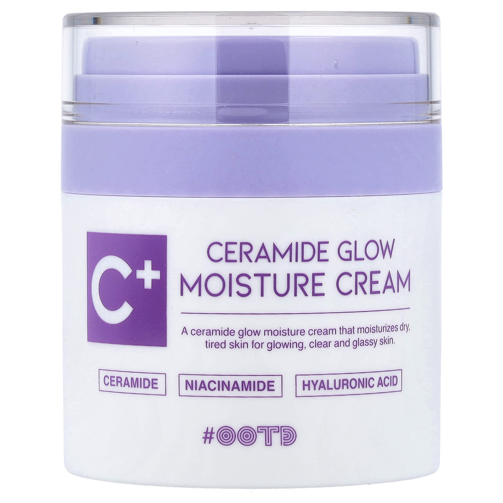 Ceramide Glow Moisture Cream , 1.69 fl oz (50 ml)