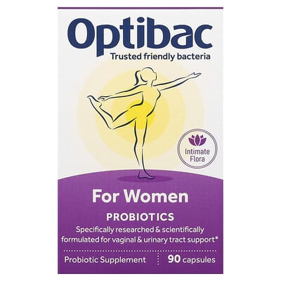 Optibac, Probiotics For Women, 90 Capsules