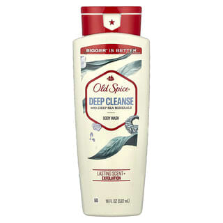 Old Spice, Body Wash, Deep Cleanse with Deep Sea Minerals, 18 fl oz (532 ml)