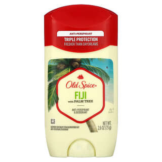 Old Spice, Anti-Perspirant & Deodorant, Fiji with Palm Tree, 2.6 oz (73 g)