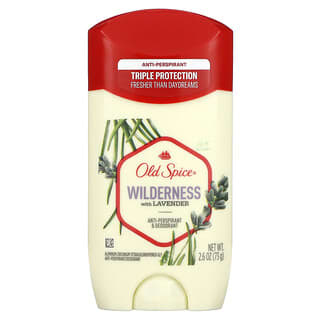 Old Spice, Anti-Perspirant & 데오드란트, Wilderness with Lavender, 2.6 oz (73 g)