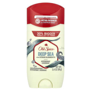 Old Spice, Antiperspirant & Deodorant, Deep Sea with Ocean Elements, 3.4 oz (96 g)