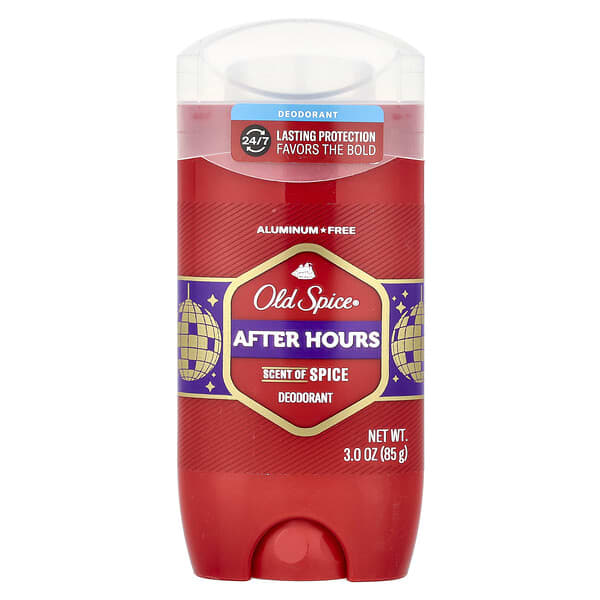 Old Spice, 영업 시간 외 데오드란트, 스파이스, 85g(3oz)