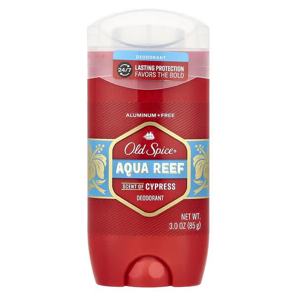 Old Spice, Aqua Reef 데오드란트, 사이프러스, 85g(3oz)