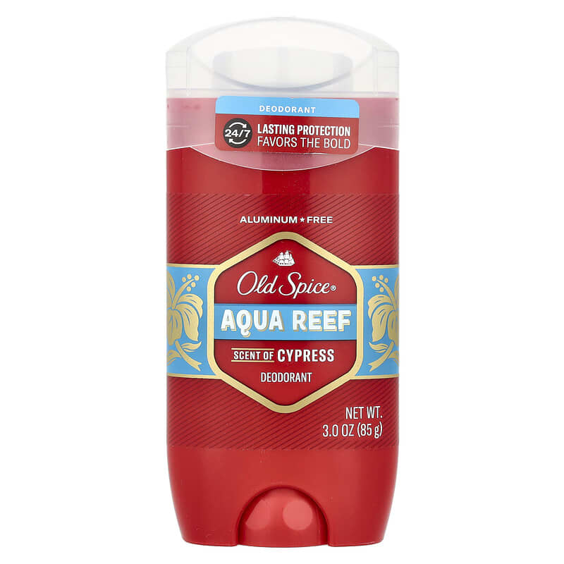 Old Spice Aqua Reef デオドラントスティック 85g Aqua Reef Deodorant, Cypress, 3 oz (85 g)