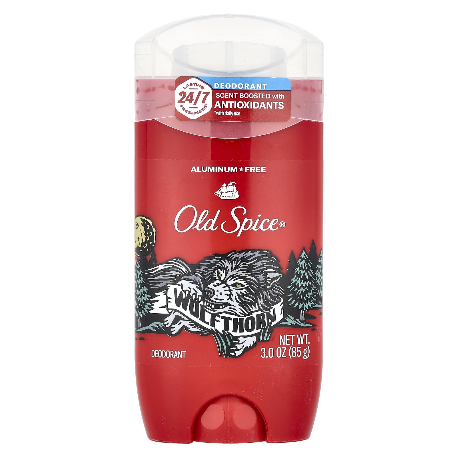 【85gx3本】オールドスパイス　ウルフソーン　制汗剤　デオドラントスティック Deodorant、ウルフソーン、85g（3オンス）