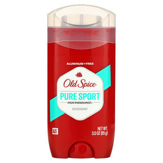 Old Spice, 高效長久，凈味劑，Pure Sport，3 盎司（85 克）